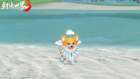 《剑侠世界3》萌宠相伴，共闯江湖，晴雨雪昼夜构建至美江湖！