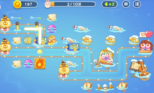 保卫萝卜4阿波尼克号第34关攻略