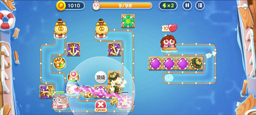 保卫萝卜4阿波尼克号第37关攻略